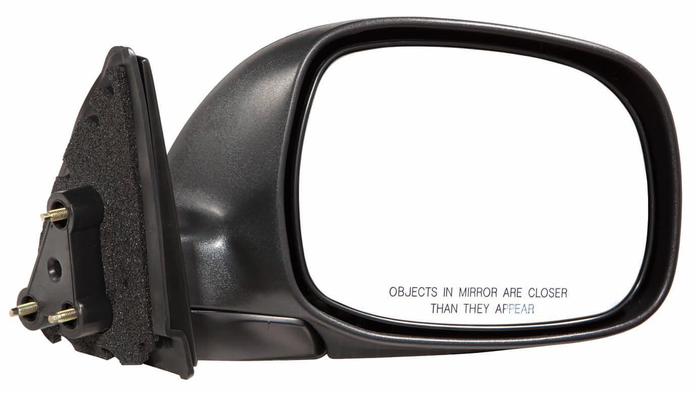 Rétroviseur extérieur côté passager pour Toyota Tundra 2000-2006, boîte manuelle, finition texturée (modèle de base SR5, cabine simple/cabine allongée), TO1321188