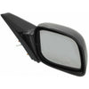 2003-2008 Toyota Matrix Mirror Passenger Side Manual Non-Foldaway Gloss Black Ptm