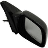 2003-2008 Toyota Matrix Mirror Passenger Side Power Non-Foldaway Gloss Black Ptm