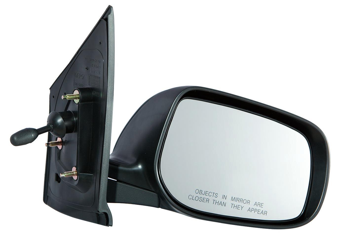 Rétroviseur extérieur côté passager pour Toyota Yaris Berline 2007-2011 (boîte manuelle), TO1321232