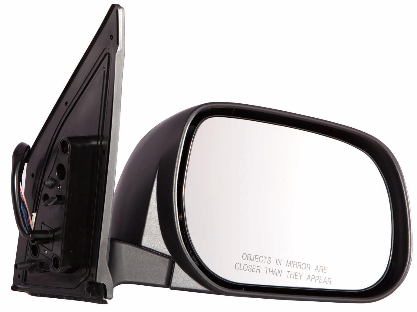 Rétroviseur extérieur côté passager pour Toyota Rav4 2006-2008, électrique et chauffant, modèle Ltd/Sport, texturé, TO1321244