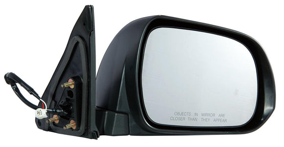2008-2013 Toyota Highlander Mirror Passenger Side Power Heated Without Puddle Lamp Base/Sport Model