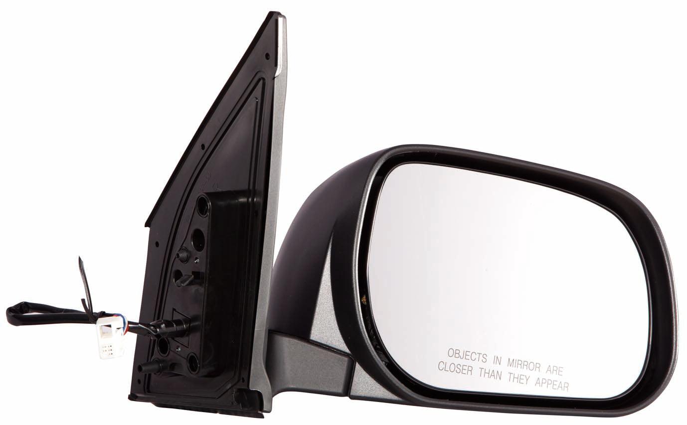 Rétroviseur extérieur côté passager pour Toyota Rav4 2009-2012, finition texturée, fabriqué au Japon, TO1321264