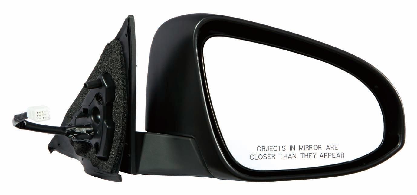 Rétroviseur extérieur côté passager pour Toyota Camry 2012-2014, électrique et chauffant, XLE/SE, sans angle mort, TO1321276