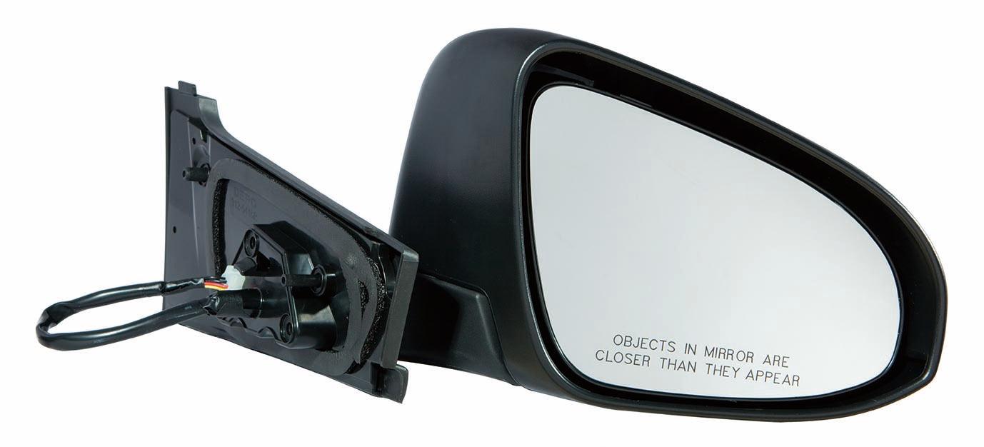 Rétroviseur extérieur droit (côté passager) pour Toyota Yaris Hatchback 2012-2014, électrique et chauffant, TO1321280