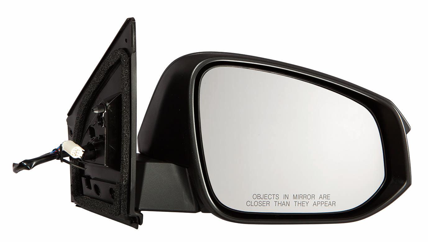 Rétroviseur extérieur côté passager pour Toyota Rav4 2013-2015, électrique, sans clignotant ni surveillance d'angle mort, texturé, TO1321309