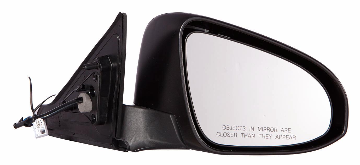 Rétroviseur extérieur côté passager pour Toyota Camry Hybrid 2015, électrique et chauffant, sans avertisseur d'angle mort, PTM, TO1321320