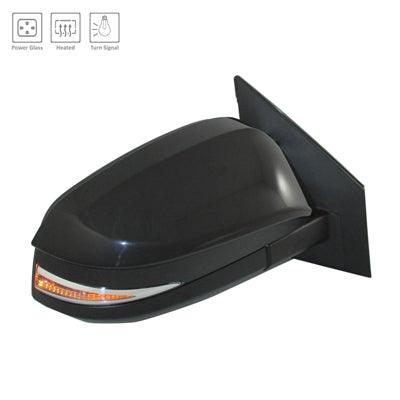 Rétroviseur extérieur côté passager pour Toyota Rav4 2015-2018, électrique et chauffant, fabriqué en Amérique du Nord, avec clignotant/verre convexe sans angle mort, TO1321346