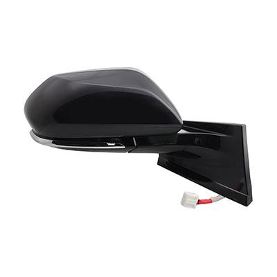 Rétroviseur extérieur droit (côté passager) électrique et chauffant pour Toyota Prius 2016-2022, TO1321355
