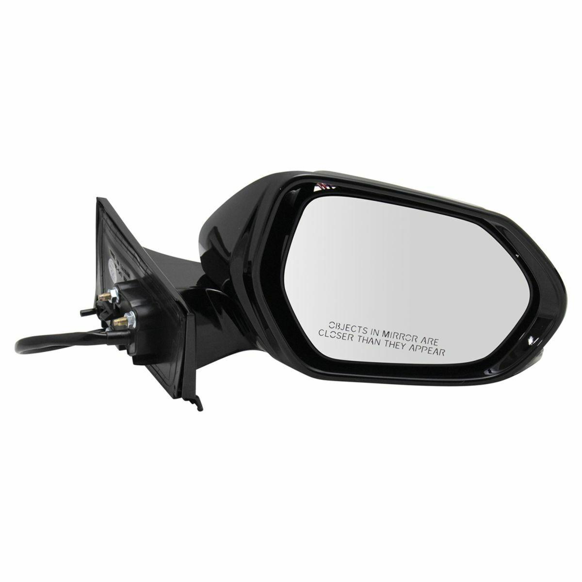 Rétroviseur extérieur côté passager pour Toyota Prius Prime 2017-2019, électrique, chauffant, avec clignotant, sans angle mort, rabattable manuellement, TO1321369