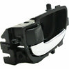 2007-2011 Toyota Yaris Sedan Door Handle Front Driver Side Inner (Chrome Lever/Black Housing)
