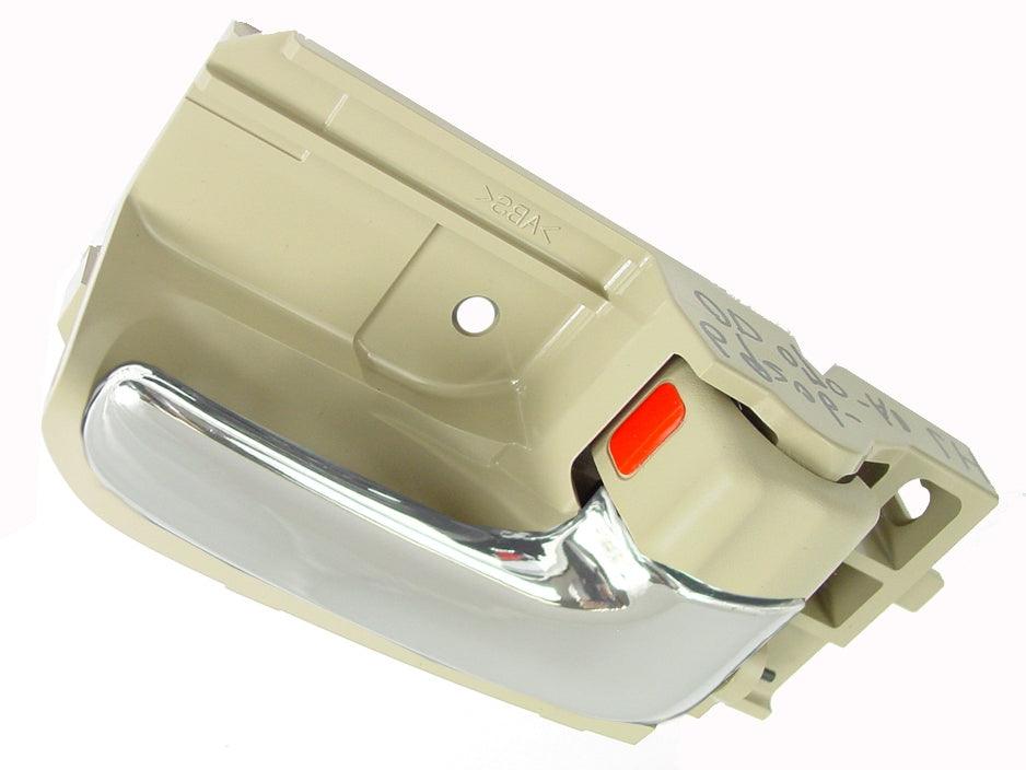 Poignée de porte intérieure avant côté passager pour Toyota Corolla Berline 2003-2008 (Chrome/Beige), TO1353138