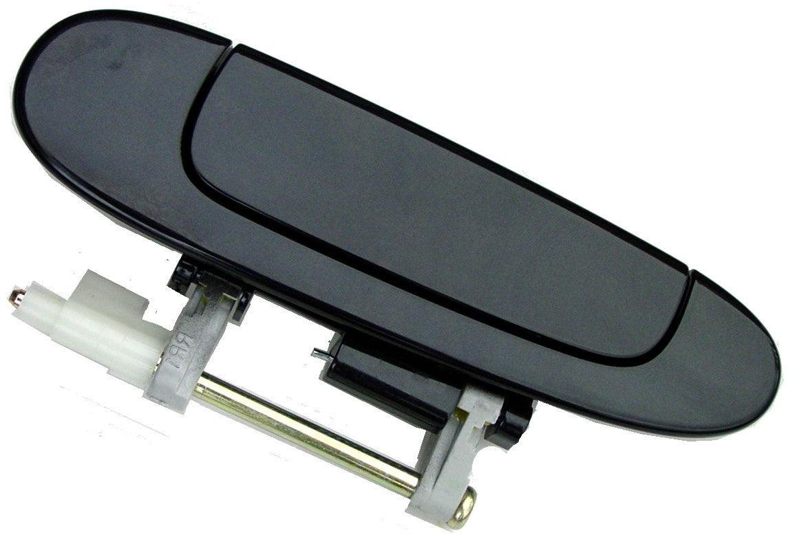 Poignée de porte extérieure arrière côté conducteur pour Toyota Echo 2000-2005 (noire), TO1520109