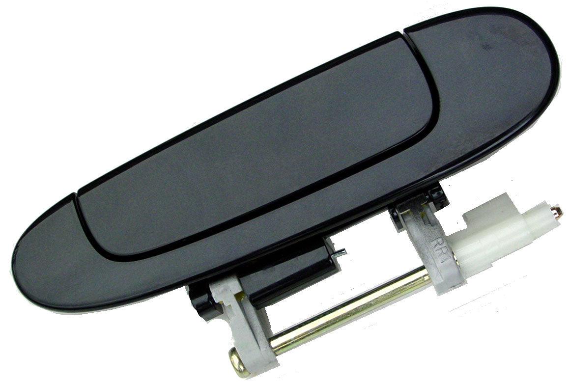 Poignée de porte extérieure arrière côté passager pour Toyota Echo 2000-2005 (noire), TO1521109