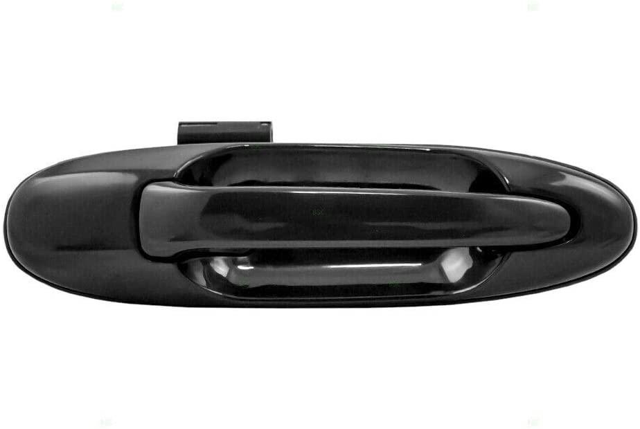 Poignée de porte extérieure arrière côté passager pour Toyota Tundra 2000-2006 (noire) Double Cabine, TO1521123