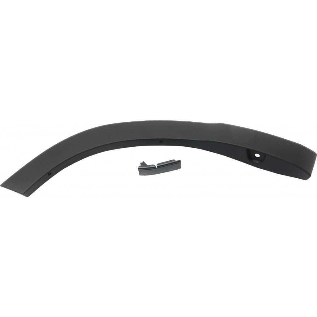 Garniture d'aile arrière avant côté passager pour Toyota Highlander Hybrid 2014-2019 (fixation de porte), texturée, TO1791106
