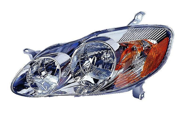 2003-2004 Toyota Corolla Sedan Head Lamp Driver Side Ce/Le High Quality
