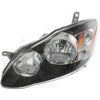 2005-2008 Toyota Corolla Sedan Head Lamp Driver Side S/Xrs Economy Quality
