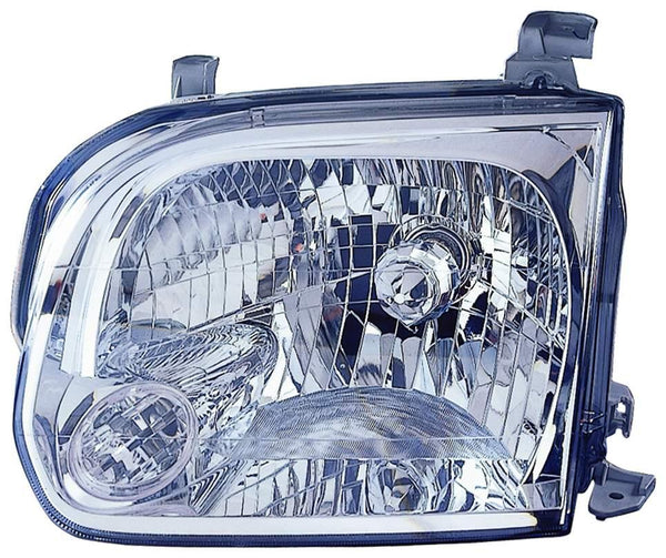 2005-2007 Toyota Sequoia Head Lamp Driver Side (Double Cab) High Quality