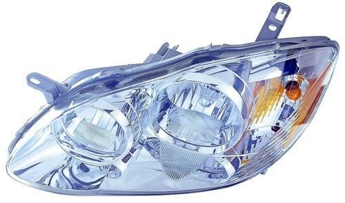 Head Lamp Driver Side Toyota Corolla Sedan 2005-2008 Ce-Le Capa