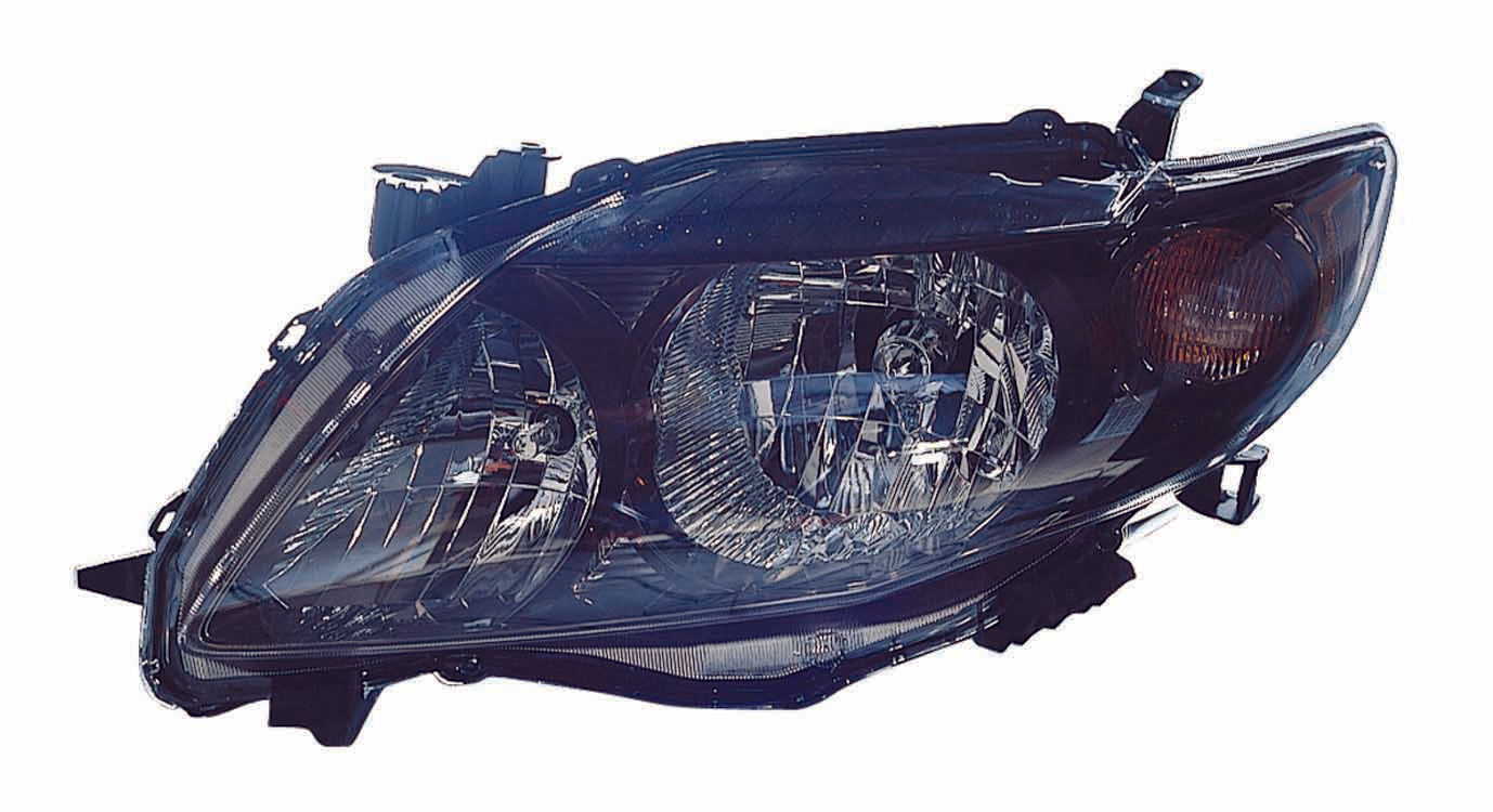 Phare avant côté conducteur pour Toyota Corolla Berline 2009-2010, modèles S/XRS, référence To2502183C - Hunt Parts