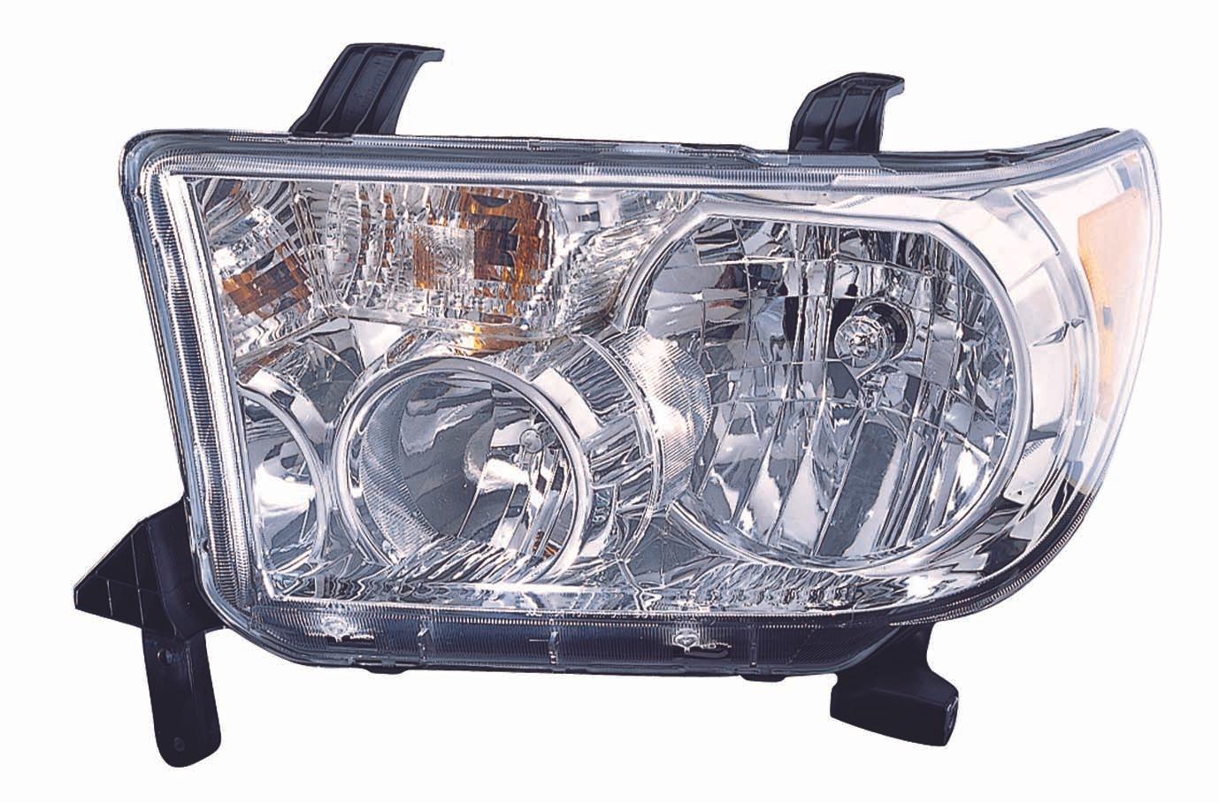 Phare avant côté conducteur pour Toyota Tundra 2009-2013 avec correcteur d'assiette, haute qualité, TO2502194