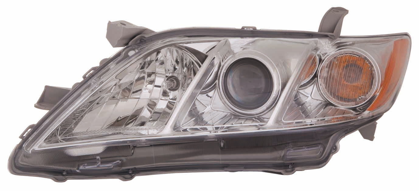 Phare avant côté conducteur pour Toyota Camry 2007-2009 LE/XLE/Base (fabrication USA), référence Capa, TO2502197C - Hunt Parts