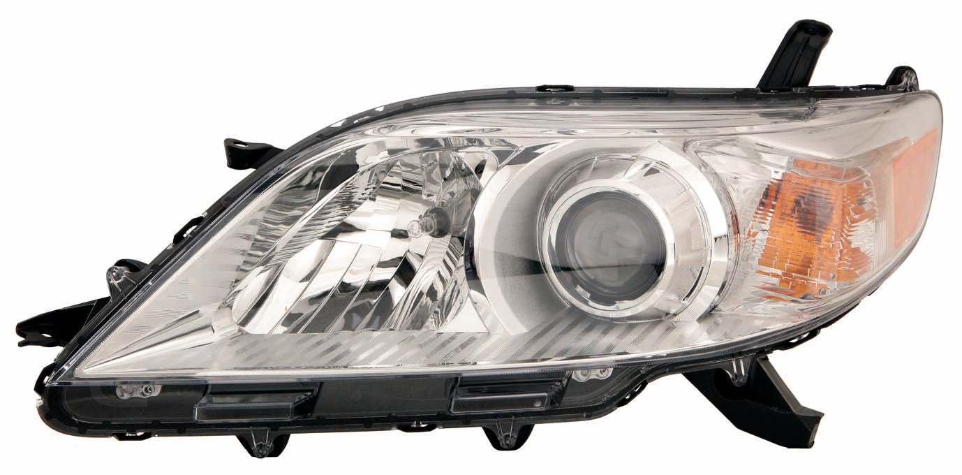 Phare avant côté conducteur pour Toyota Sienna 2011-2020, culot halogène, modèles L/LE/XLE/Limited, référence To2502199C - Hunt Parts