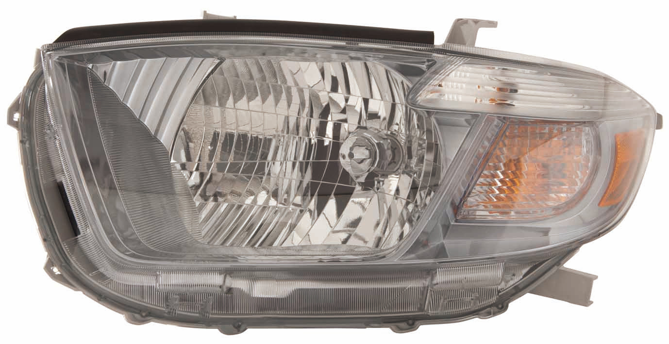 Phare avant côté conducteur pour Toyota Highlander Sport 2010 (modèle fabriqué aux États-Unis entre octobre 2009 et août 2010), référence To2502202C - Hunt Parts