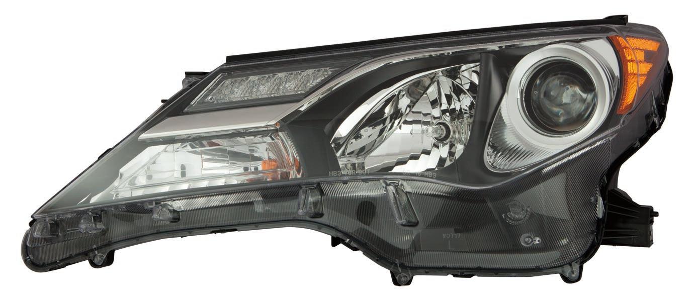Phare avant côté conducteur pour Toyota Rav4 2013-2015, fabrication américaine, qualité économique, TO2502217U