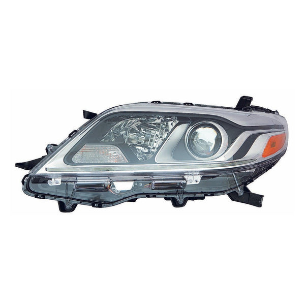 2015-2019 Toyota Sienna Head Lamp Driver Side Halogen With Led Drl Xle/Ltd High Quality
