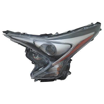 Phare avant côté conducteur pour Toyota Prius 2016-2018 (sans embase pour antibrouillard), modèle Eco/L, haute qualité, TO2502248