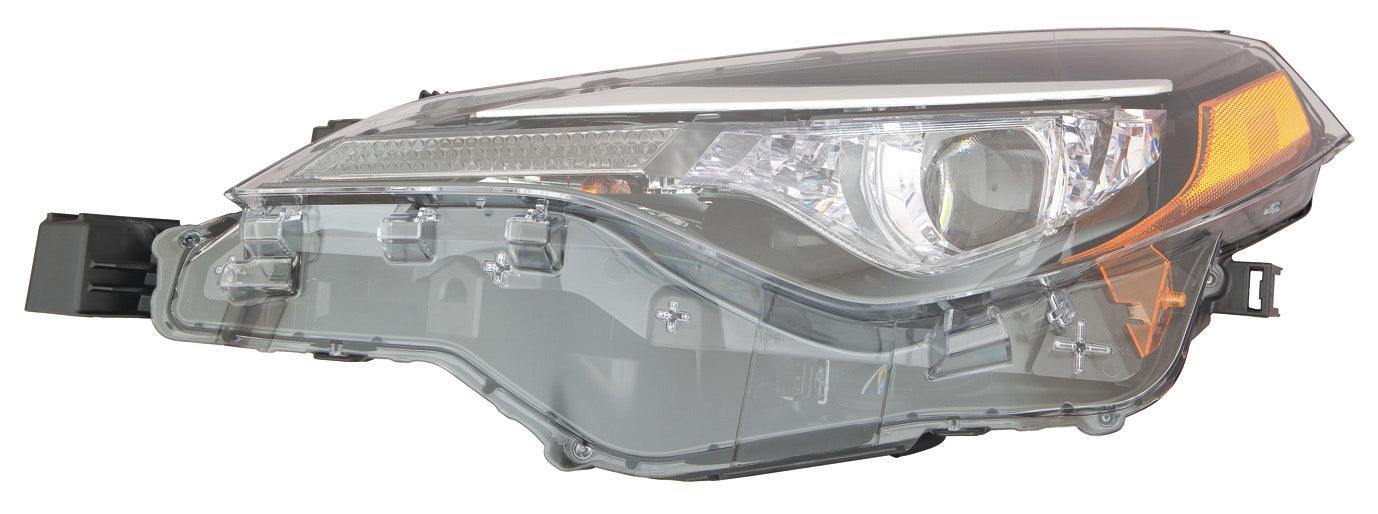 Phare avant gauche (côté conducteur) pour Toyota Corolla Berline 2017-2019, bi-LED L/LE/LE Eco haute qualité, TO2502249