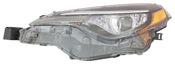 2017-2019 Toyota Corolla Sedan Head Lamp Driver Side Bi-Led L/Le/Le Eco Economy Quality