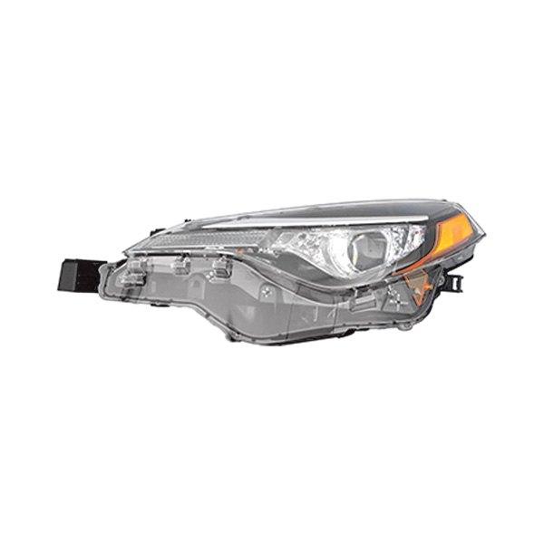 Phare avant gauche (côté conducteur) pour Toyota Corolla Berline 2017-2019, bi-LED, L/LE/LE Eco Capa, TO2502249C - Hunt Parts