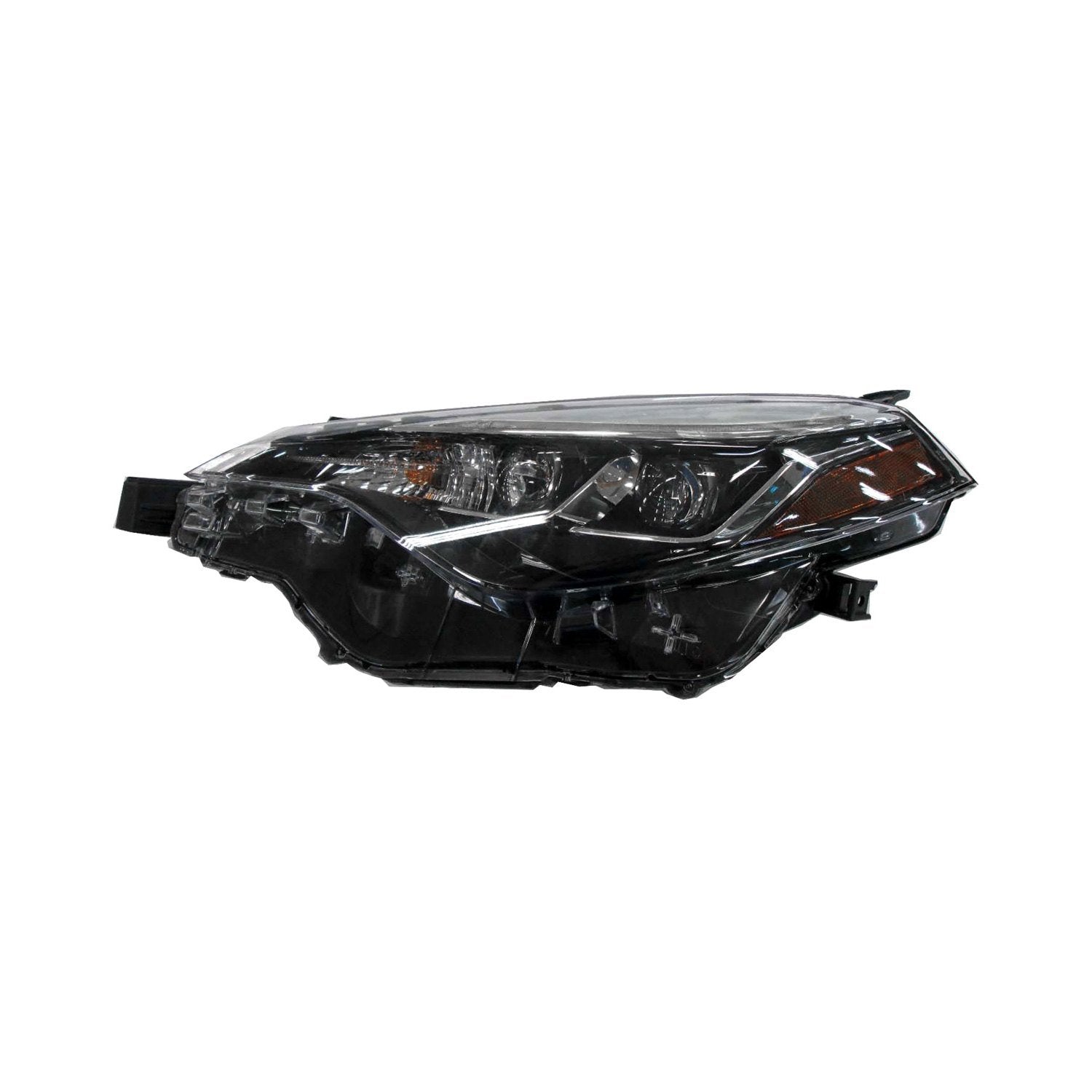 Phare avant gauche (côté conducteur) pour Toyota Corolla Berline 2017-2019, LED multiples SE/XSE/XLE, référence To2502250C - Hunt Parts