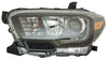 2017-2019 Toyota Tacoma  Head Lamp Driver Side With Led Fog Lamp Black Bezel High Quality