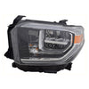 Head Lamp Driver Side Toyota Tundra 2018-2021 Led Drl Without Smoked Lens High Quality , To2502262