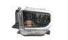2018-2020 Toyota Tundra Head Lamp Driver Side With Led Drl/Smoked Lens Economy Quality