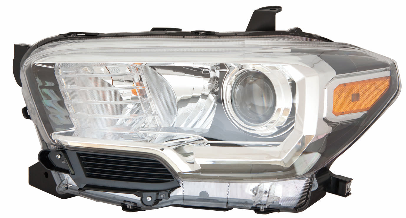 Phare avant côté conducteur pour Toyota Tacoma 2018-2019 sans feu de jour/antibrouillard à LED, référence TO2502266C - Hunt Parts