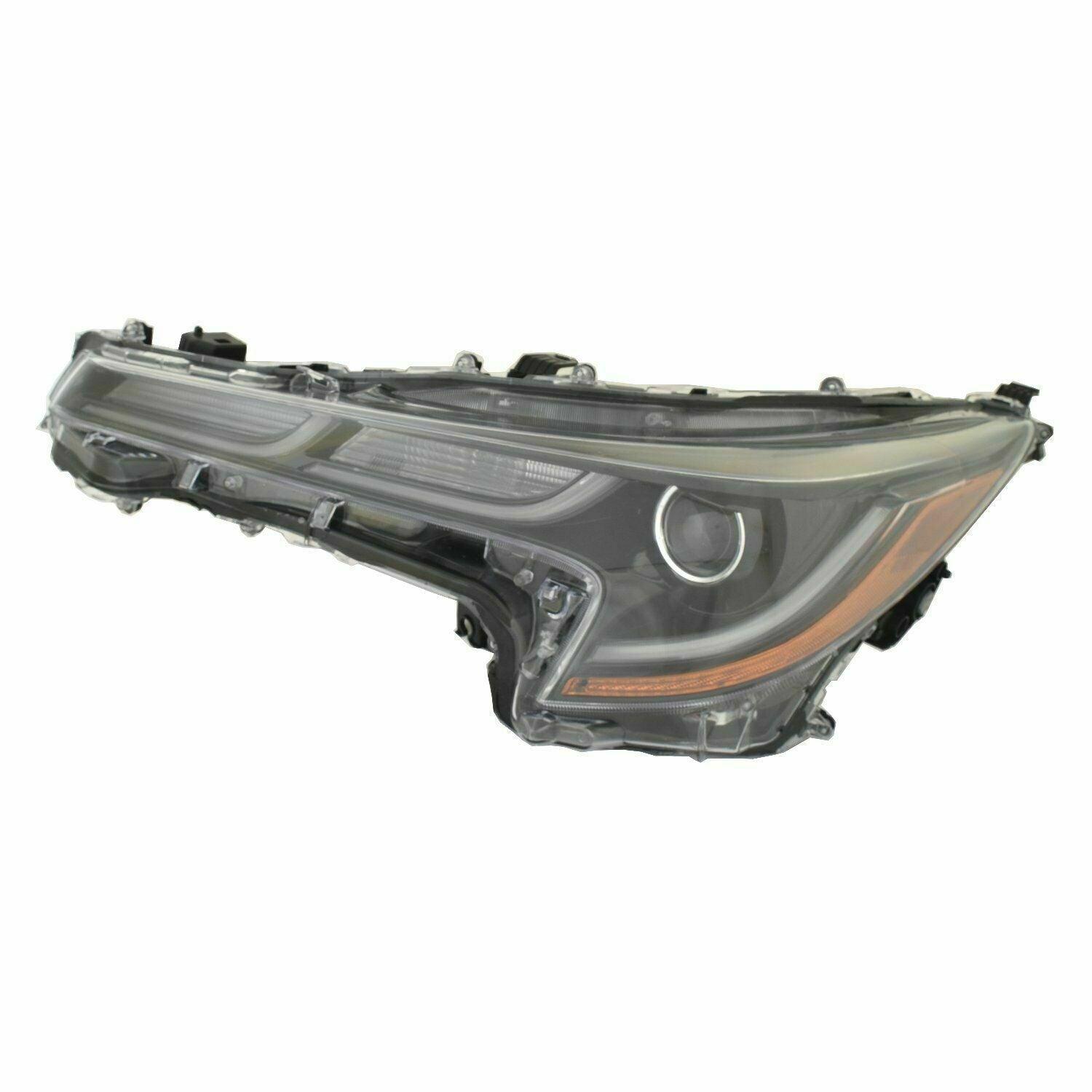 Phare avant gauche à LED pour Toyota Corolla Hatchback 2019, sans adaptateur, qualité économique, TO2502272U