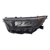 Head Lamp Driver Side Toyota Rav4 2019-2022 Led Black North American Built Capa , To2502274C