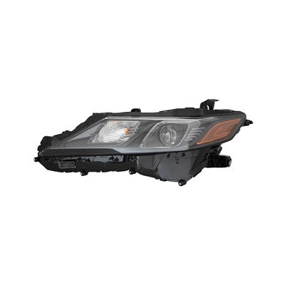 Phare avant gauche (côté conducteur) pour Toyota Camry 2019-2023 à LED bi-LED, compatible avec les modèles TRD 2020-2022, SE 2021-2022 et SE Hybride (RID/TRD), référence TO2502299C - Hunt Parts