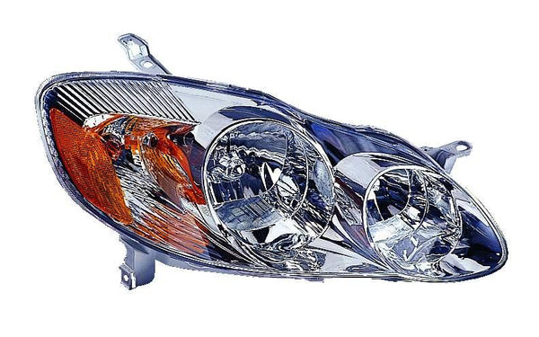 2003-2004 Toyota Corolla Sedan Head Lamp Passenger Side Ce/Le High Quality