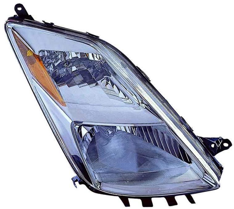 Phare avant côté passager pour Toyota Prius 2004-2006, halogène, jusqu'à novembre 2005, haute qualité, TO2503159