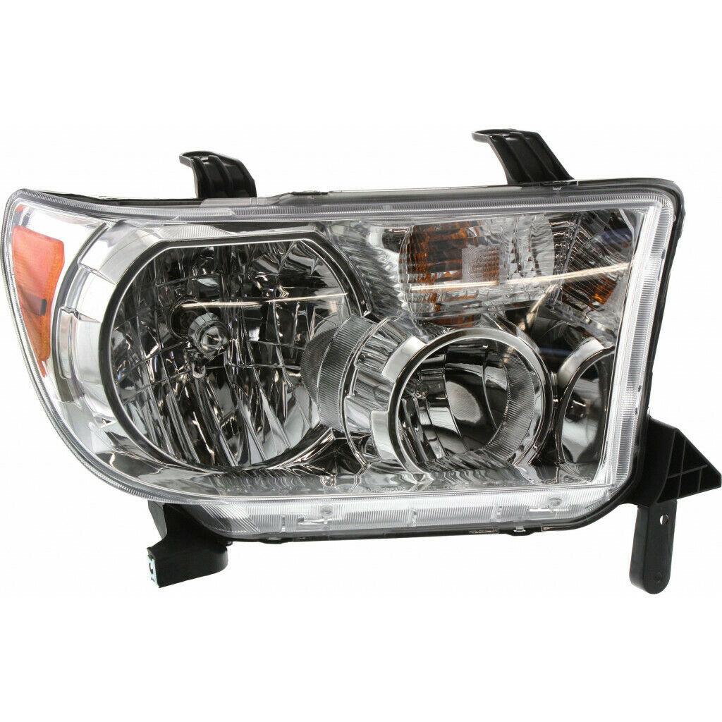 Phare avant côté passager pour Toyota Tundra 2007-2013 (sans niveau à bulle), qualité économique, TO2503171U
