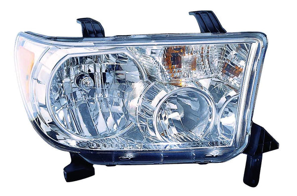 Head Lamp Passenger Side Toyota Sequoia 2008-2017 Tundra Without Level Capa , To2503171C