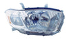 2008-2010 Toyota Highlander Head Lamp Passenger Side Japan Built Base-Ltd-Se Models High Quality