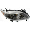 2009-2010 Toyota Corolla Sedan Head Lamp Passenger Side S/Xrs Models