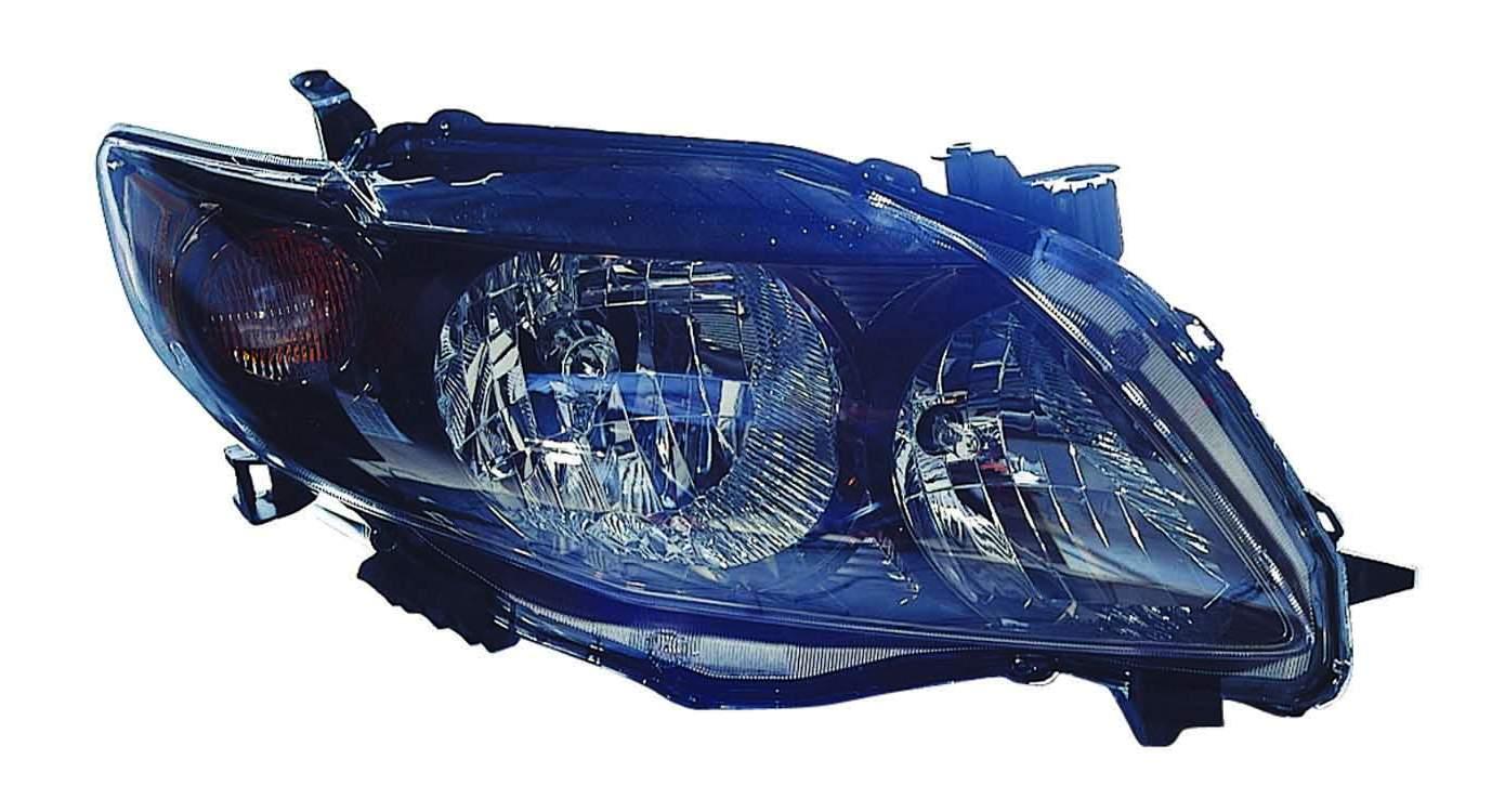 Phare avant côté passager pour Toyota Corolla Berline 2009-2010, modèle S/XRS, haute qualité, TO2503183